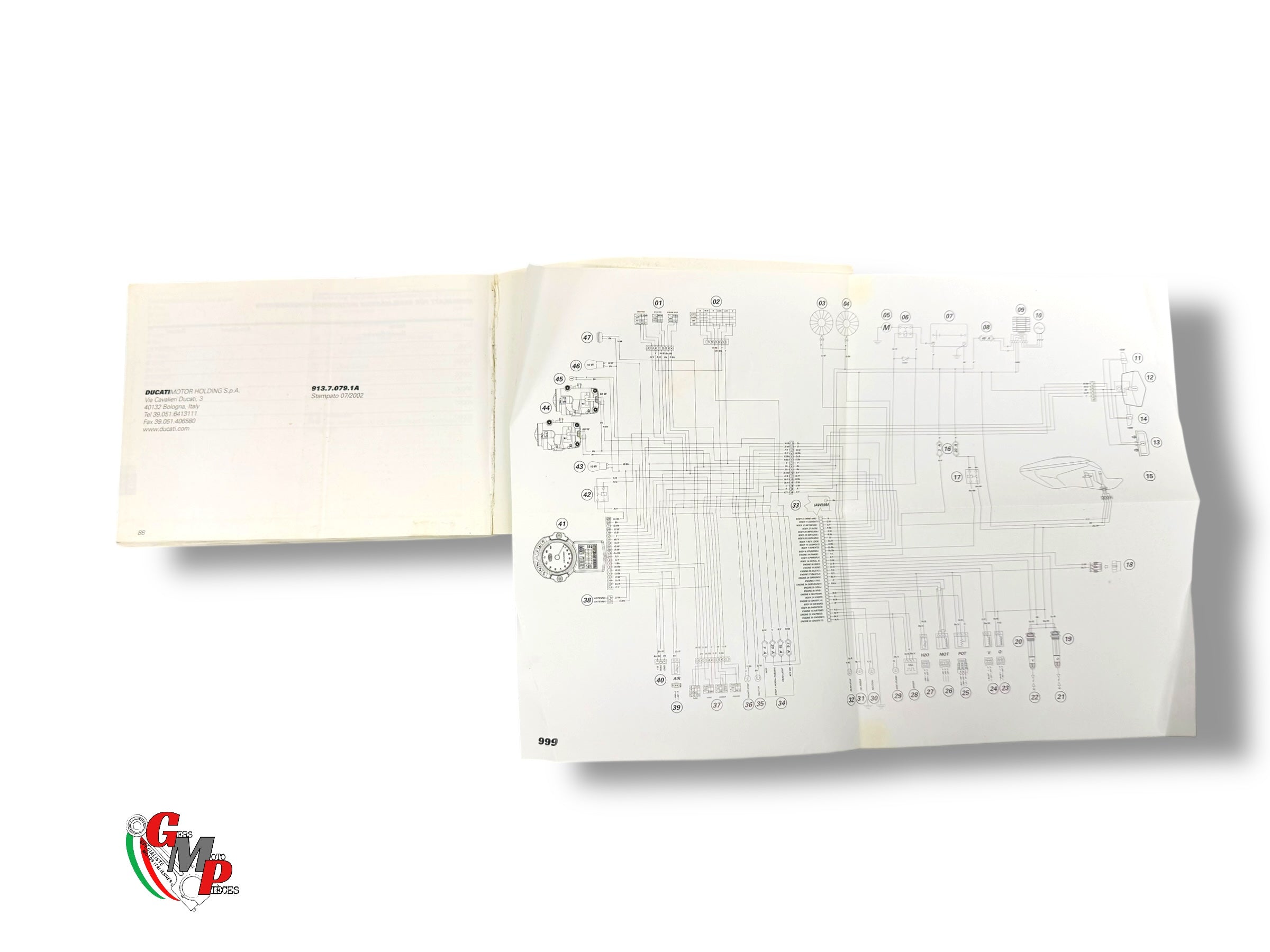 Manuel utilisateur et entretien -  Ducati