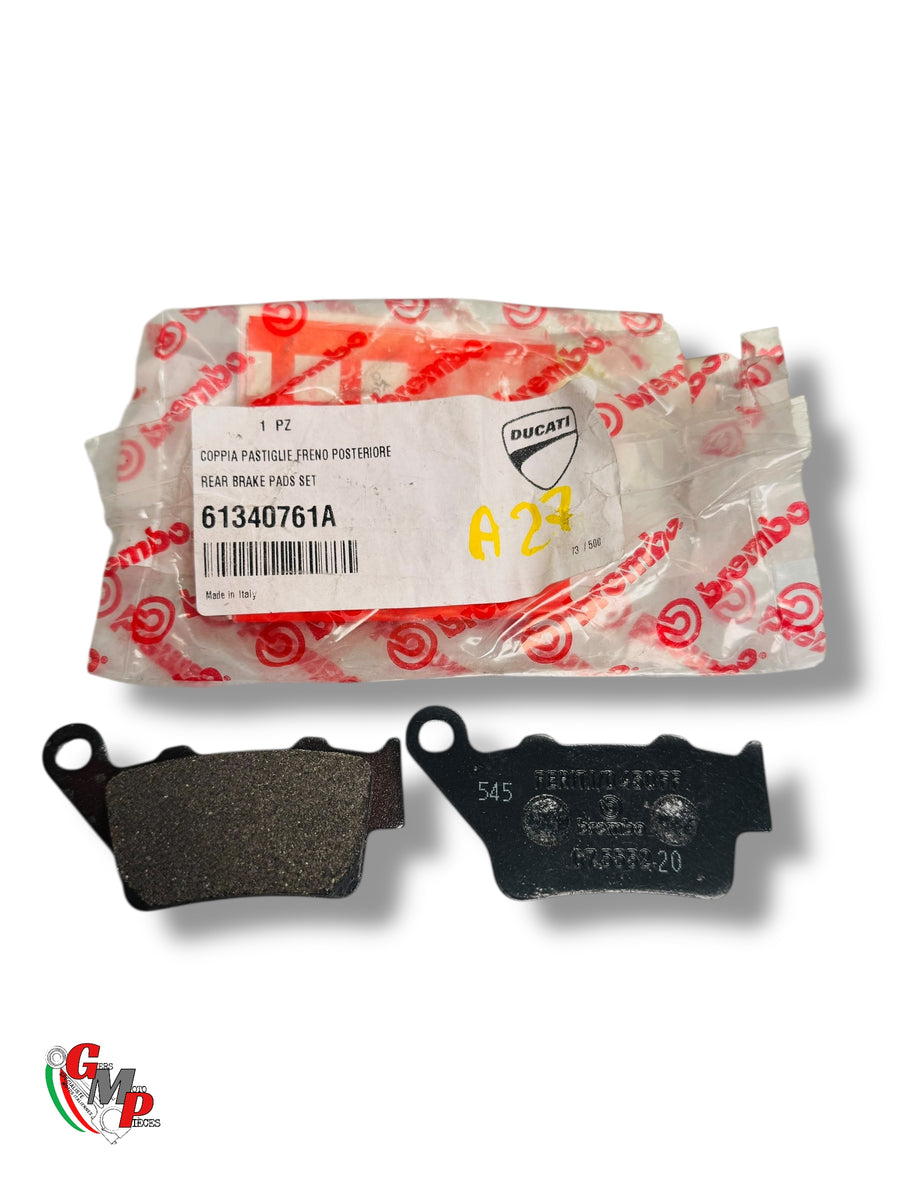 Juego de pastillas de freno traseras NUEVAS originales - Ducati