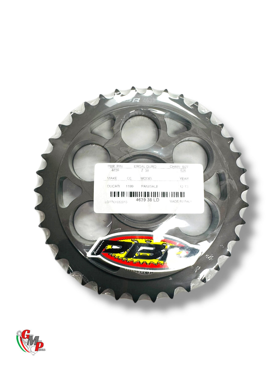 Corona de 38 dientes Ergal PBR NUEVA - Ducati