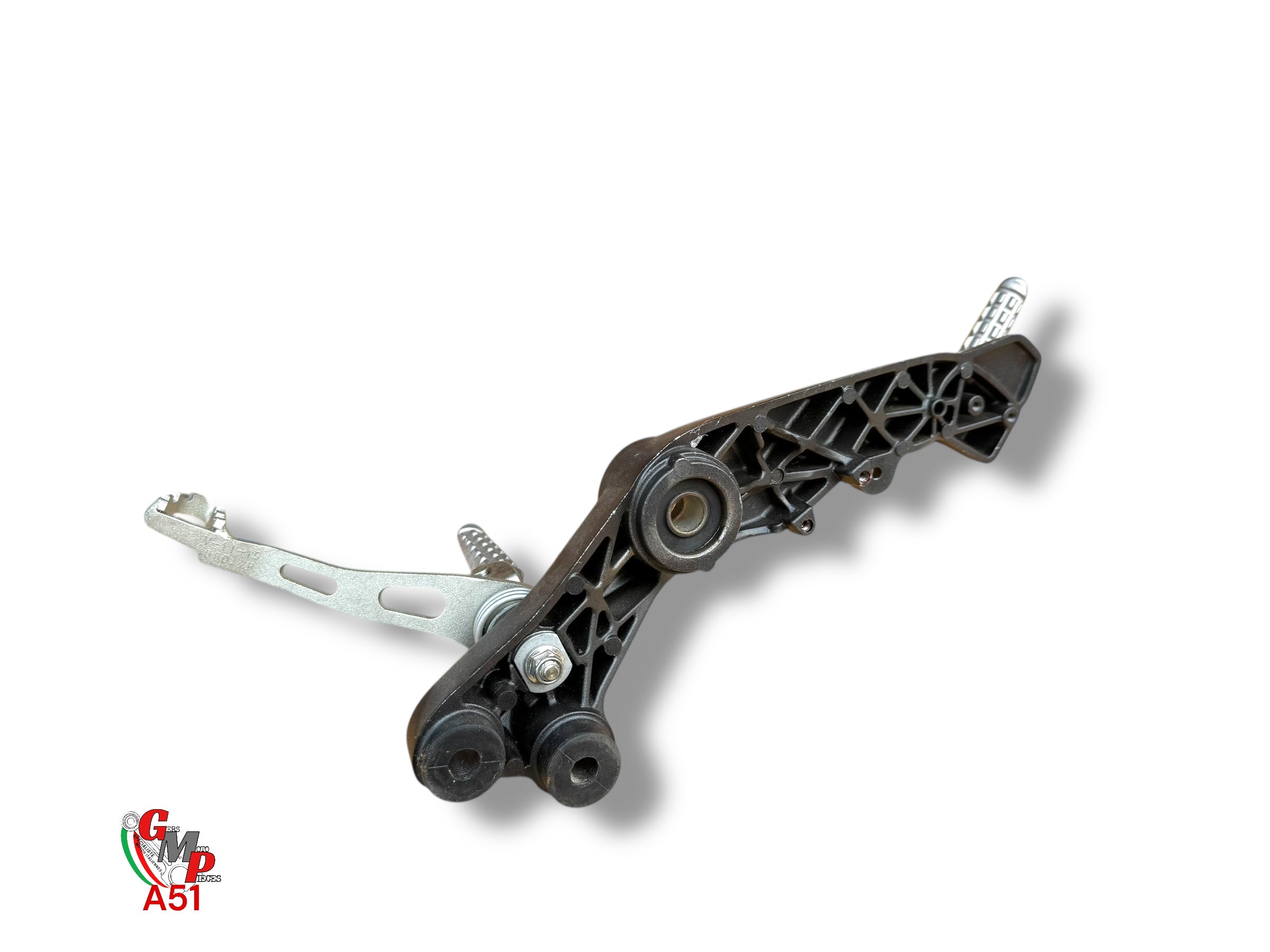 Placa del reposapiés derecho - Ducati