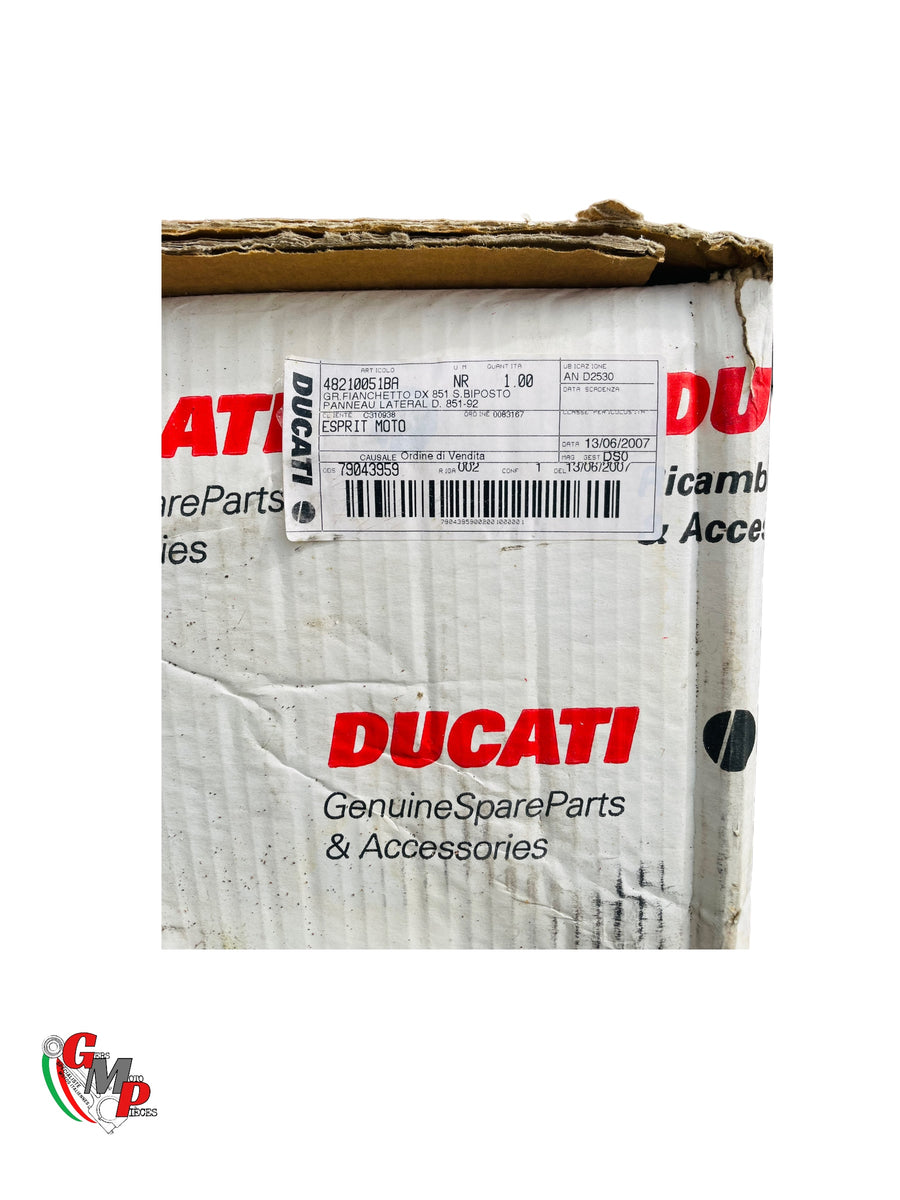 Carenados traseros derechos NUEVOS rojos - Ducati