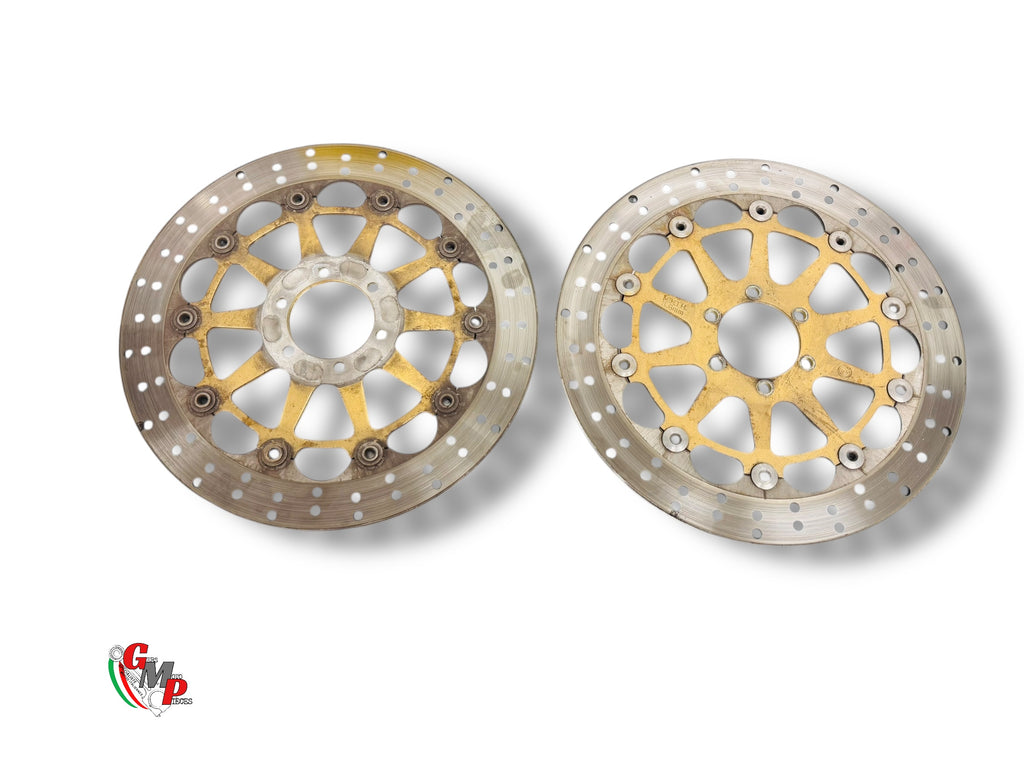 Paire de disques de frein série or bel état - Ducati