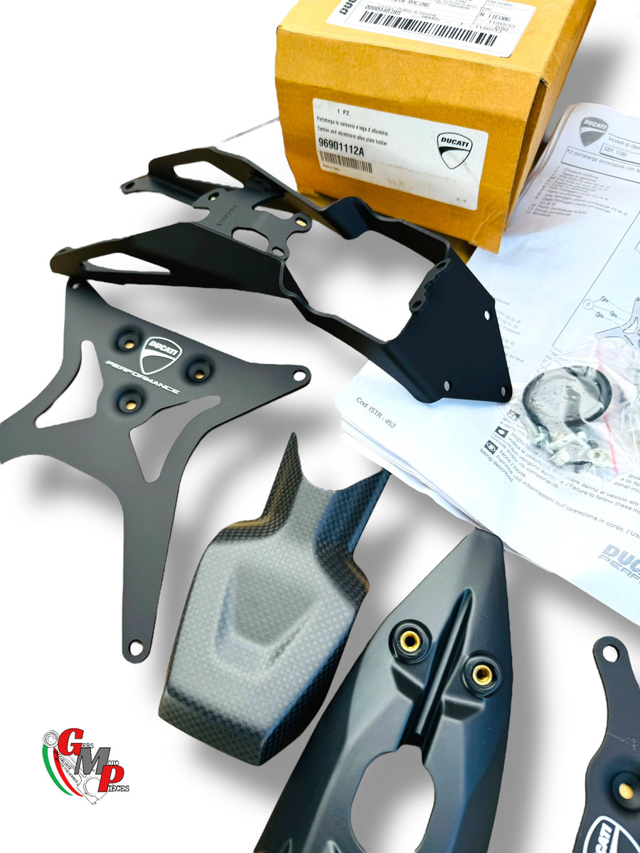 Soporte Portamatrícula de Carbono Ducati Performance - Ducati