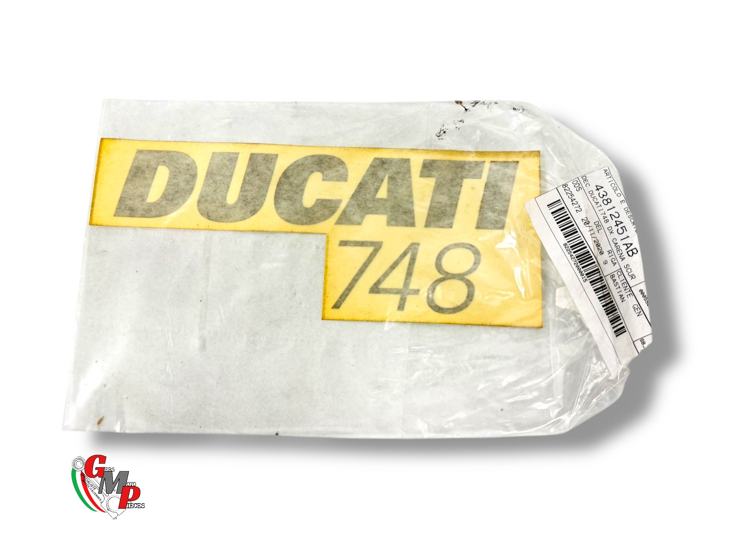 Nueva pegatina Desmoquattro - Ducati