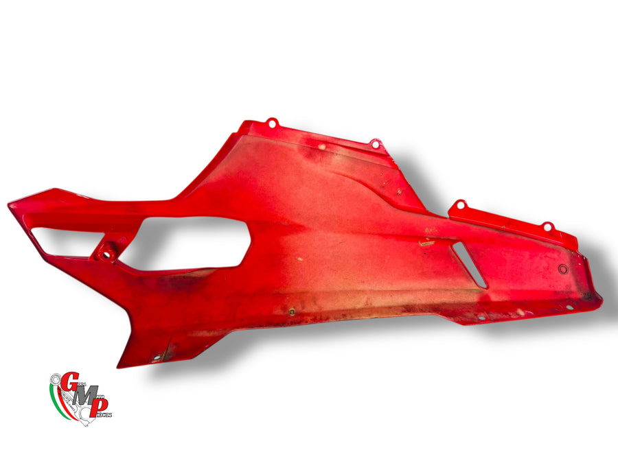 Cubrecadenas izquierdo, semicarenado rojo - Ducati