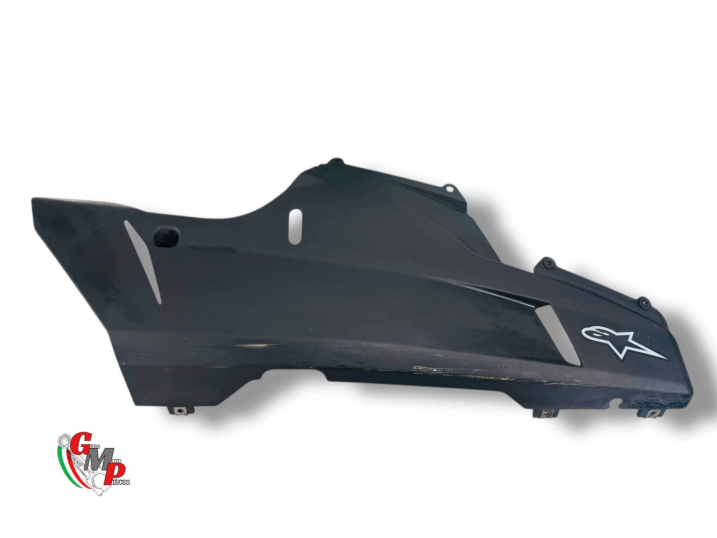 Placa protectora derecha negra - Ducati