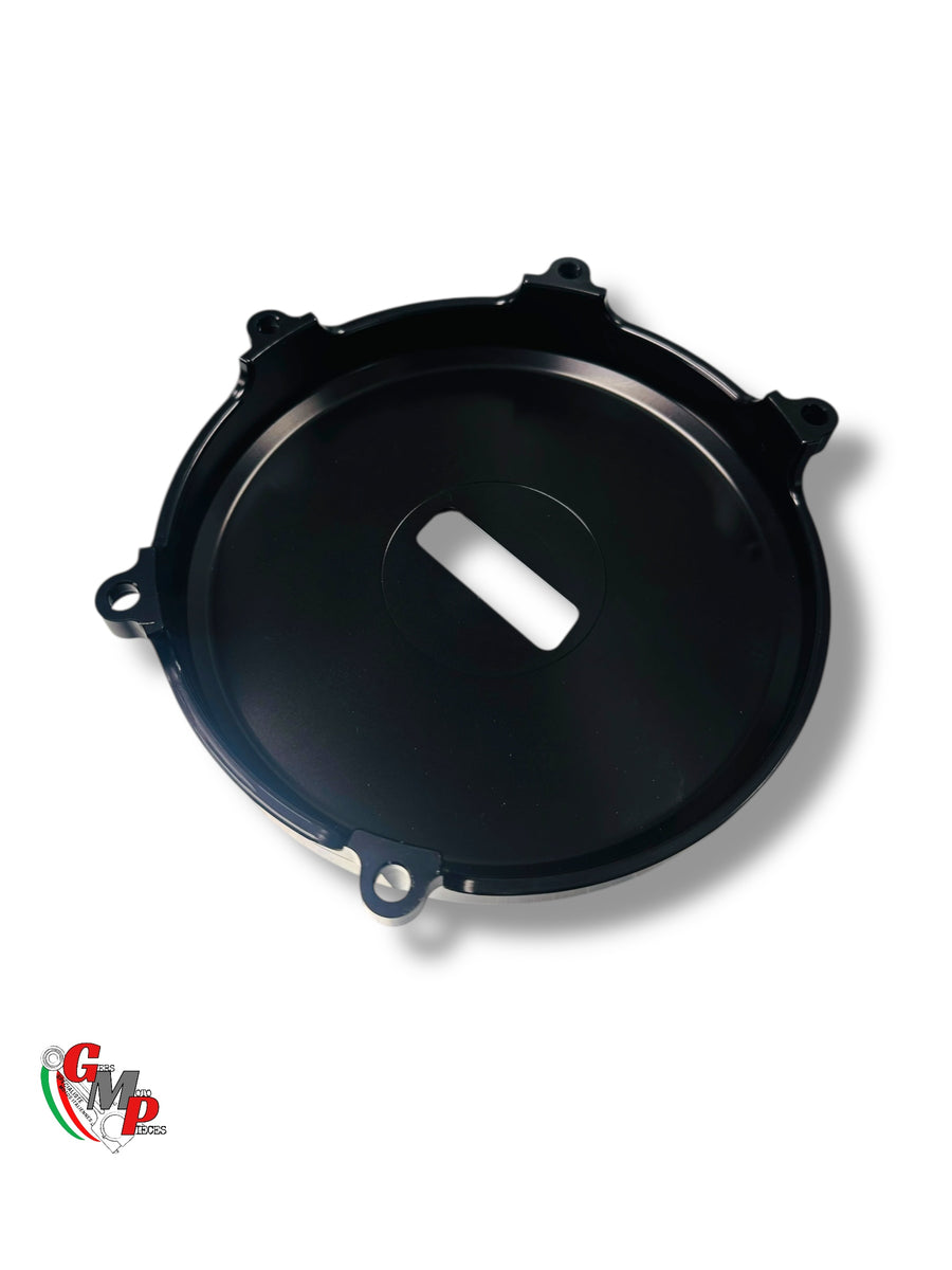 Tapa de cárter de motor embrague STM negra NUEVA - Ducati