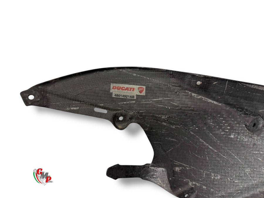 Conducto de entrada de aire de carbono izquierdo Ducati Performance - Ducati