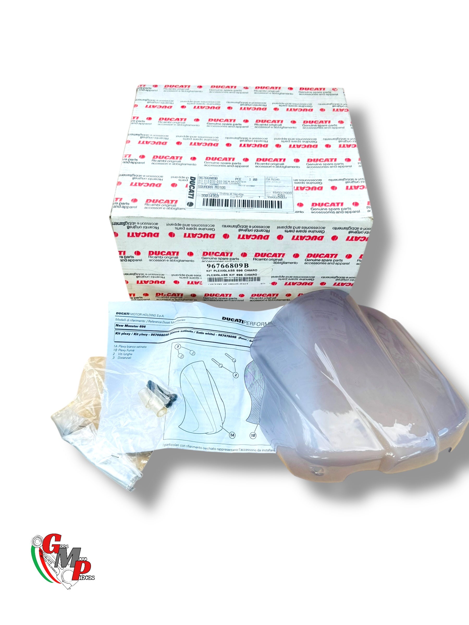 Burbuja Ahumada Nueva - Bocina final Ducati Monster 696 796 1100