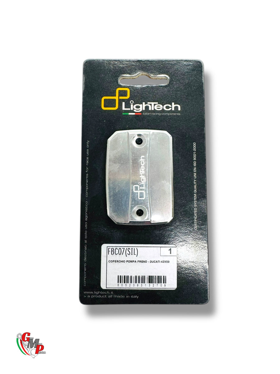 Tapa de depósito de freno delantero anodizada Ligthech NUEVA - Ducati