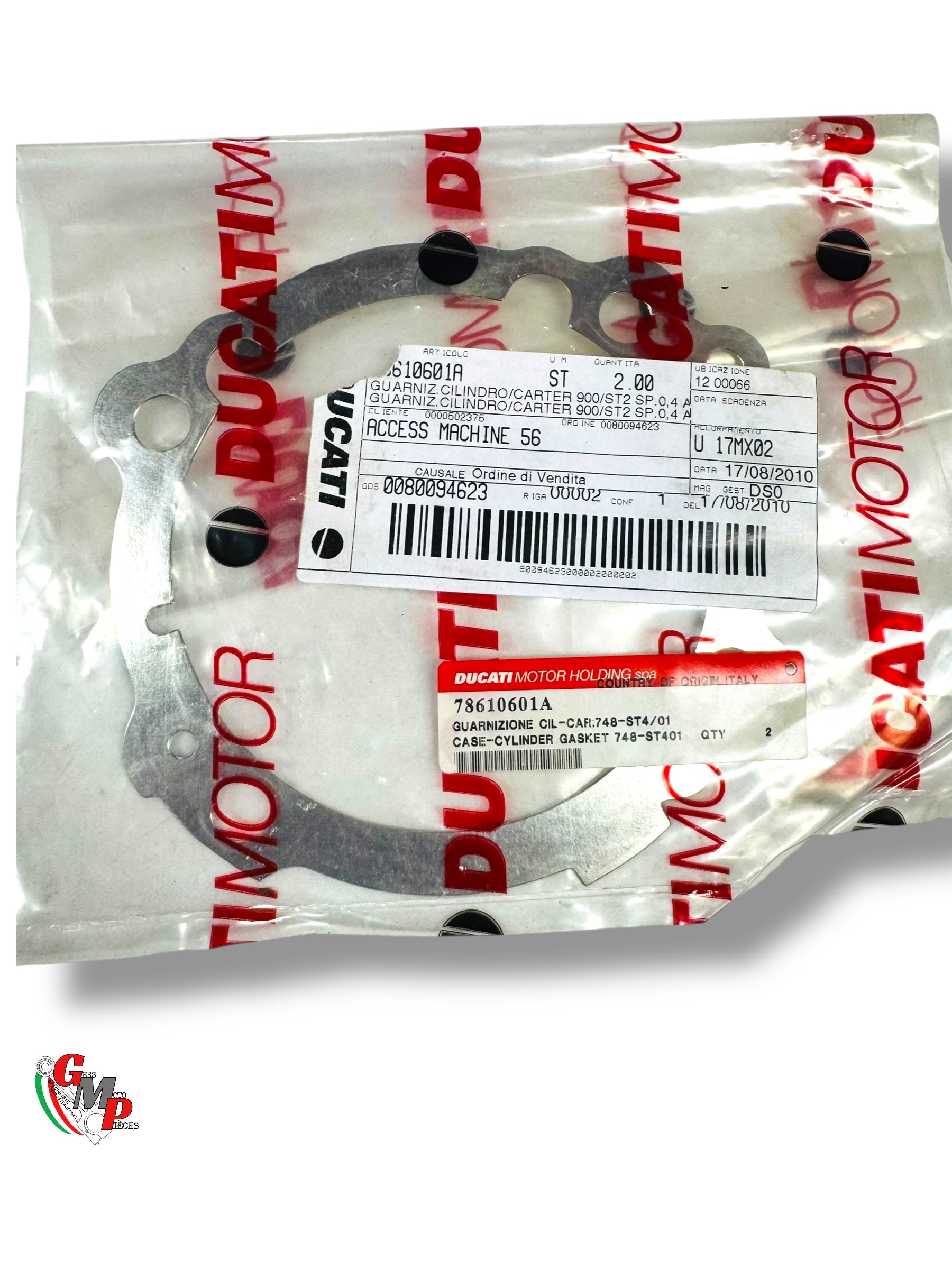 Joint d'embase cylindre 0.4mm NEUF - Ducati