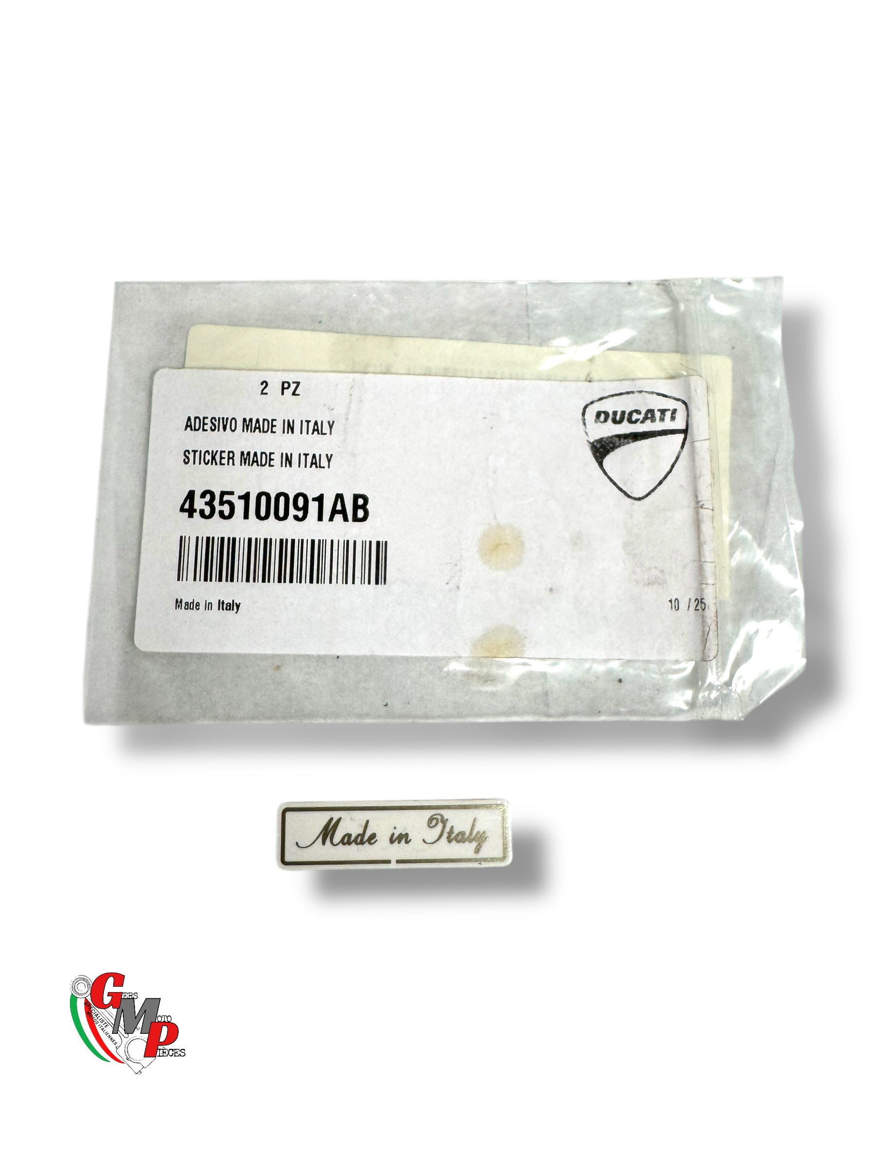 Nueva pegatina Desmoquattro - Ducati