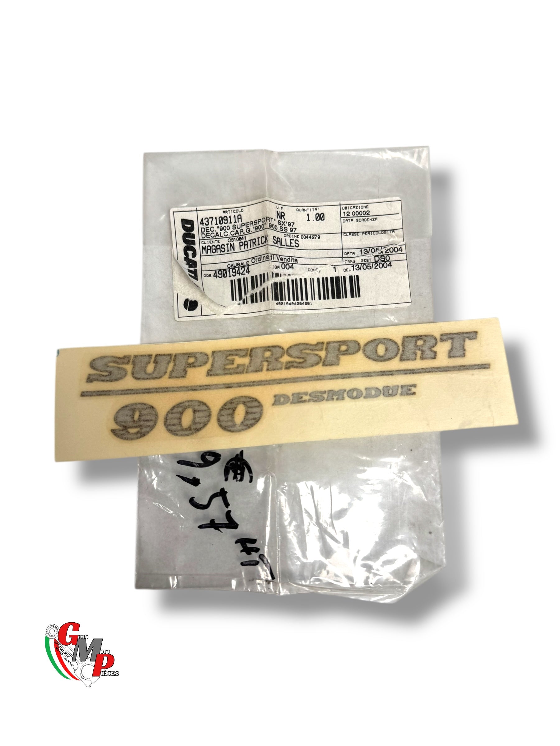 Nueva pegatina Desmoquattro - Ducati