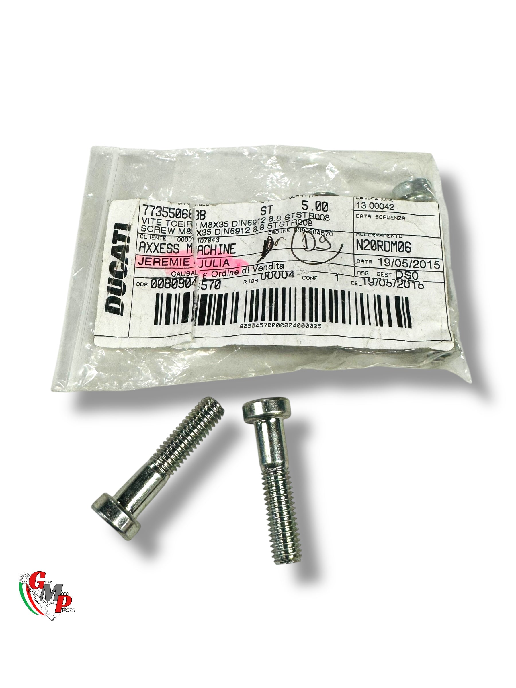 Vis support échappement - Ducati