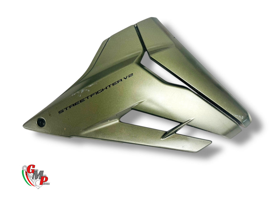 Carenado inferior derecho verde "Army Green" - Ducati