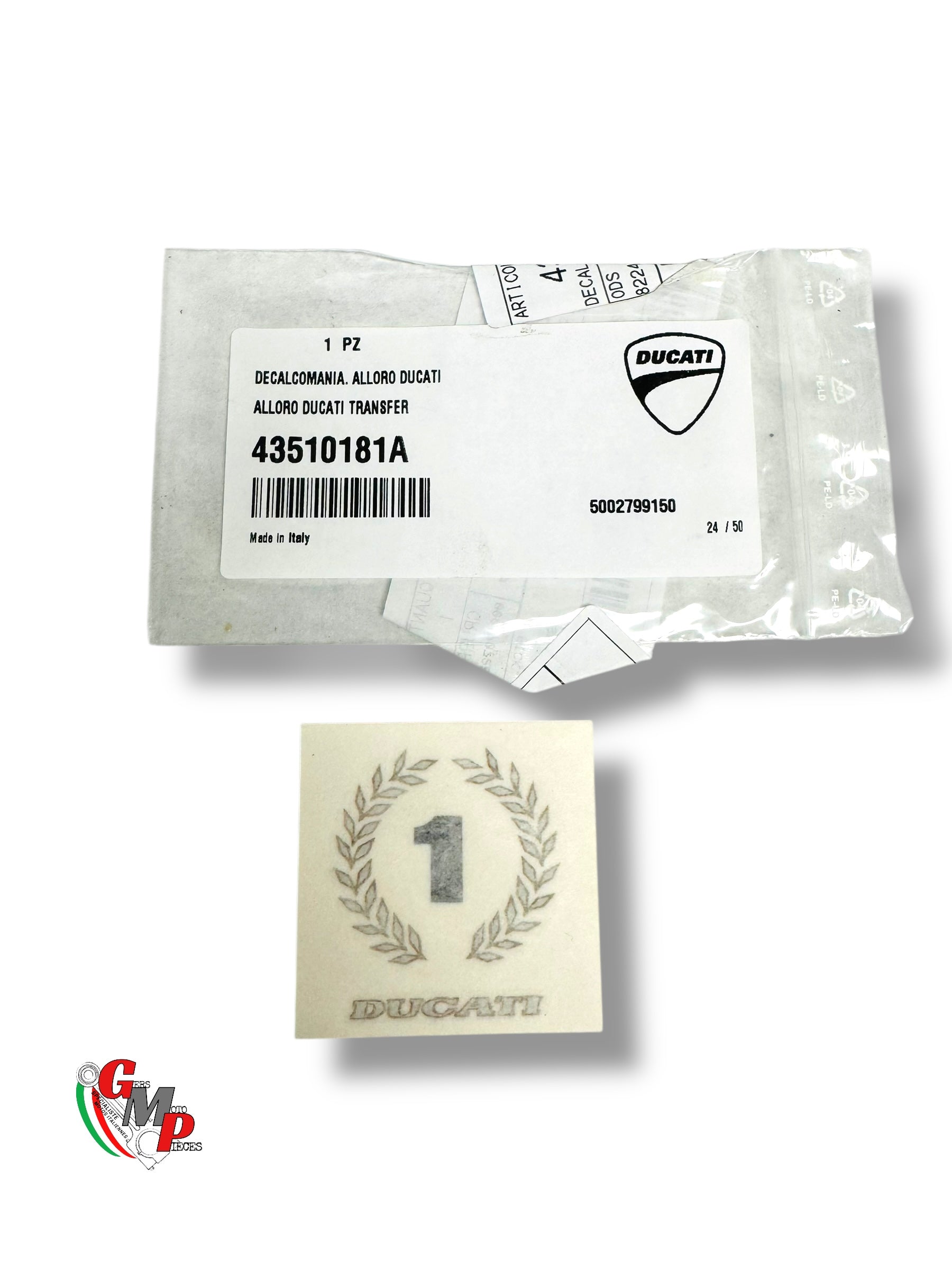 Nueva pegatina Desmoquattro - Ducati