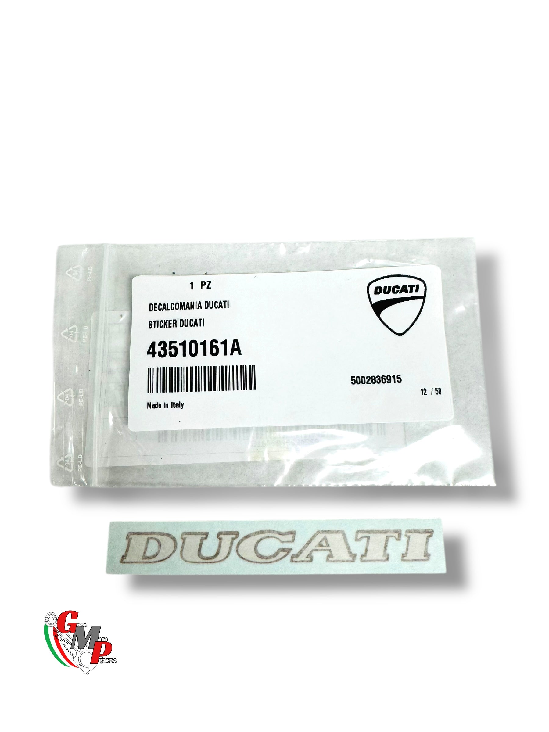 Nueva pegatina Desmoquattro - Ducati