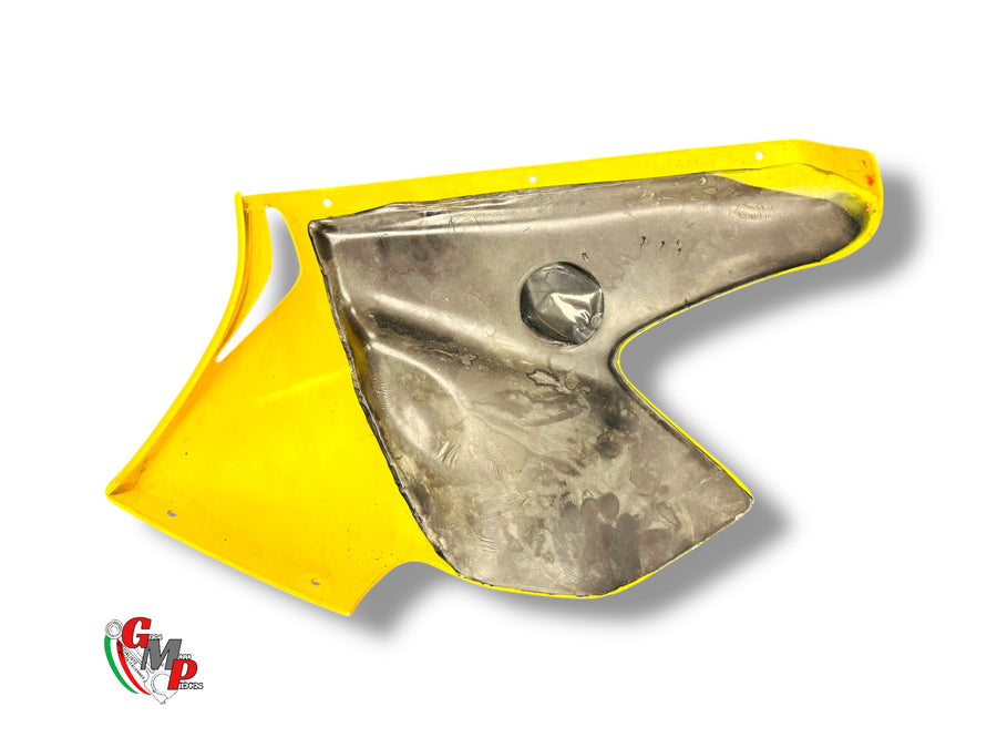Sabot bajo de carenado amarillo Derecho - Ducati