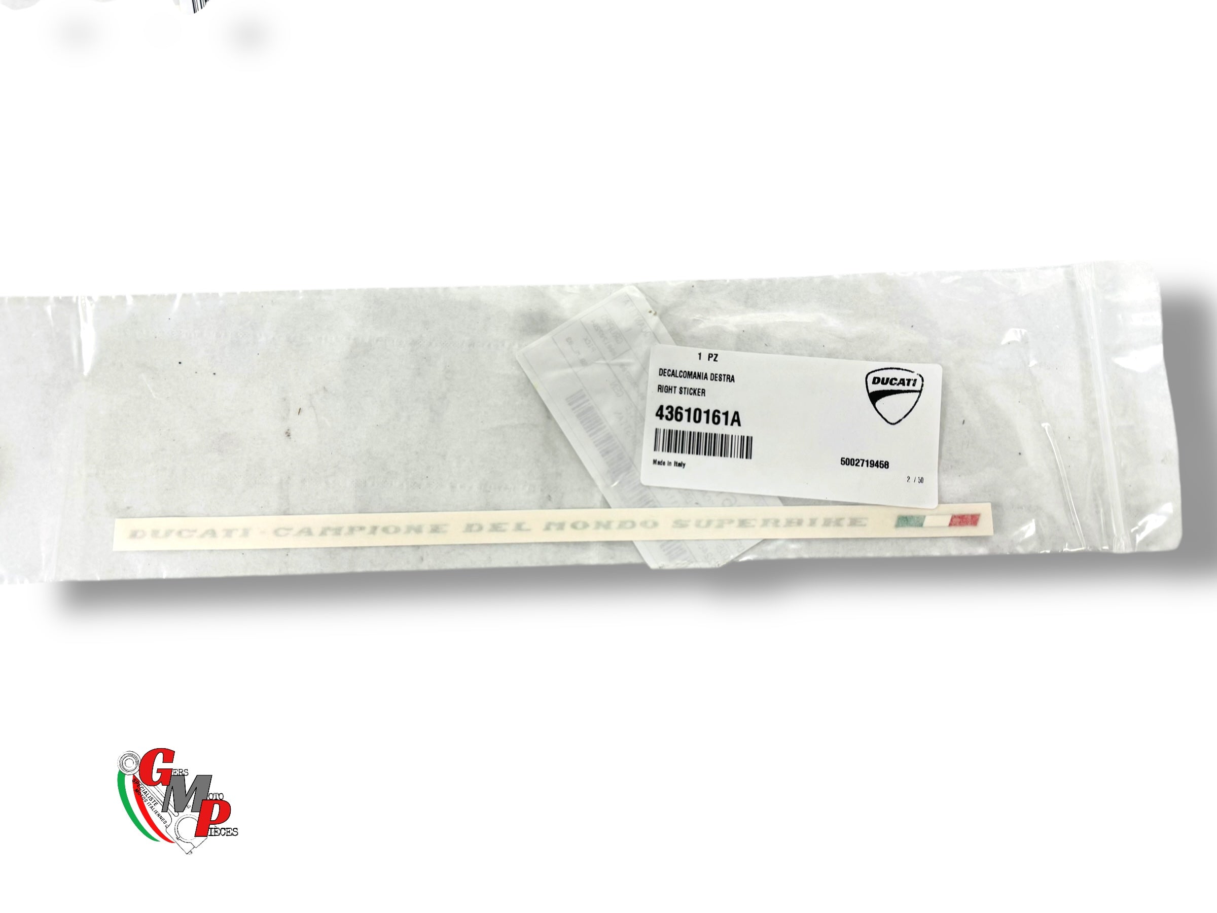 Nueva pegatina Desmoquattro - Ducati