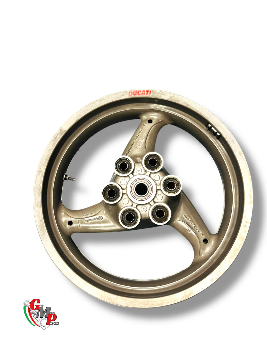 Llanta de rueda trasera 4,5'' eje de rueda grande - Ducati