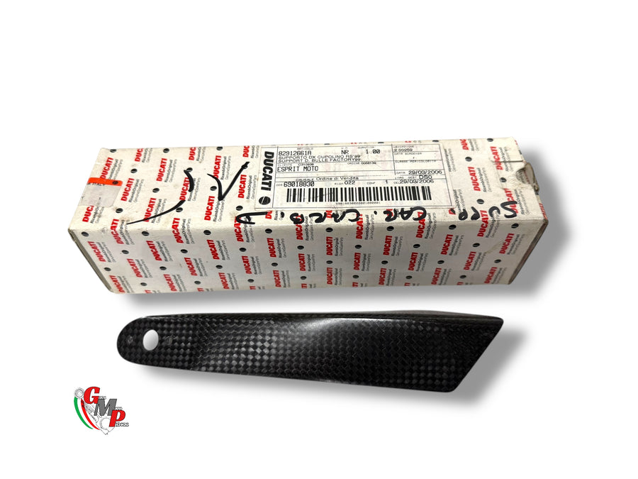 Soporte de carenado delantero derecho Racing de carbono NUEVO - Ducati Superbike 916R 748RS 996RS 998RS