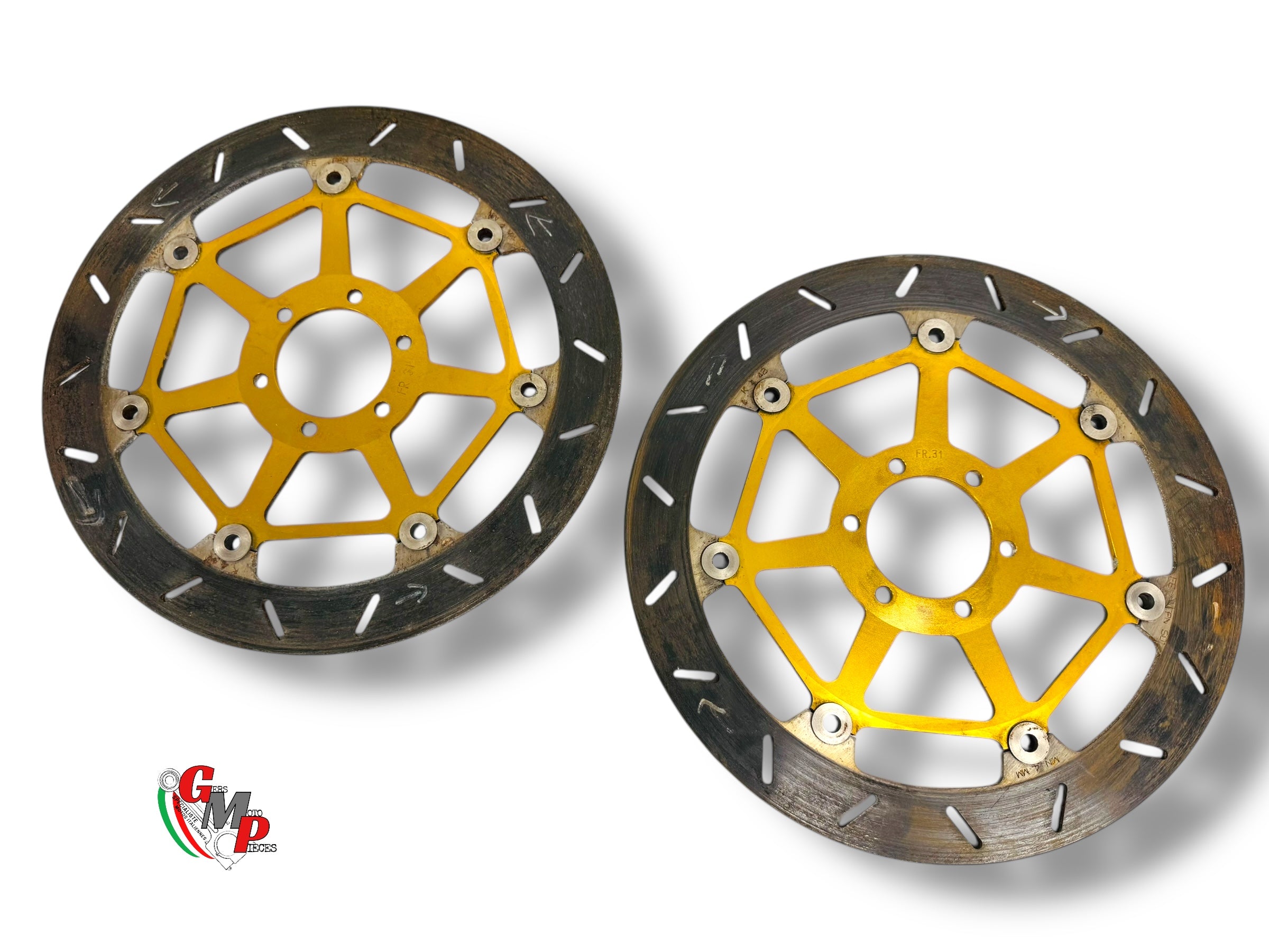 Disques de frein avant fonte or diamètre 320 Racing - Ducati