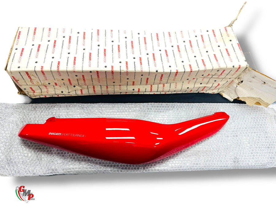 Carenado bajo el asiento derecho rojo - Ducati