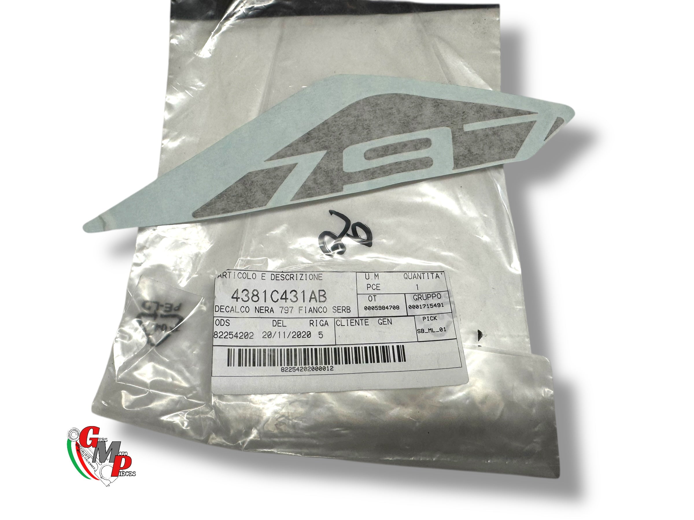 Nueva pegatina Desmoquattro - Ducati