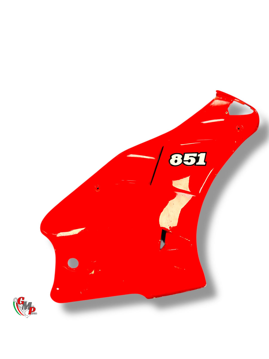 Panel lateral derecho del carenado rojo original - Ducati