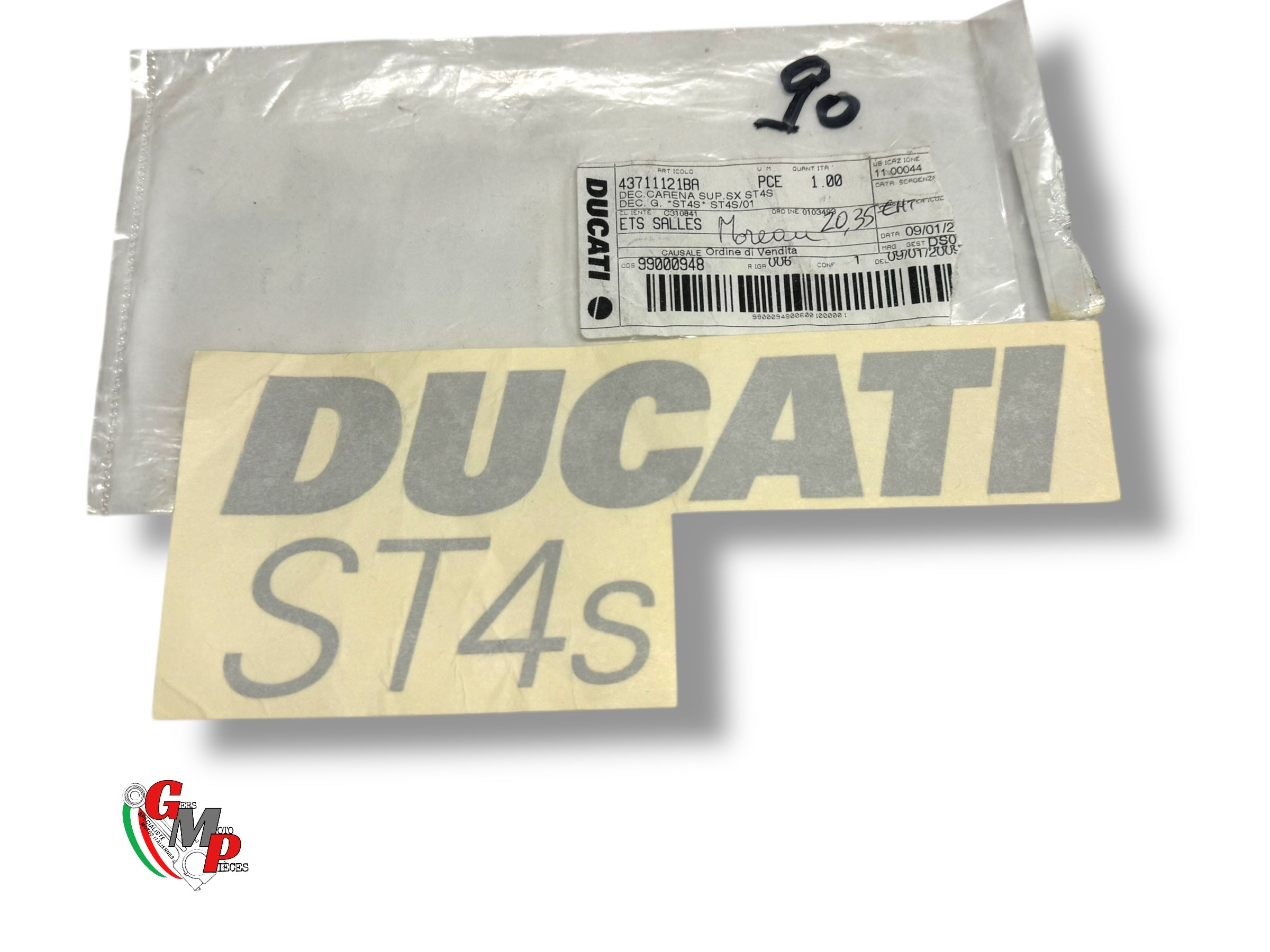 Nueva pegatina Desmoquattro - Ducati