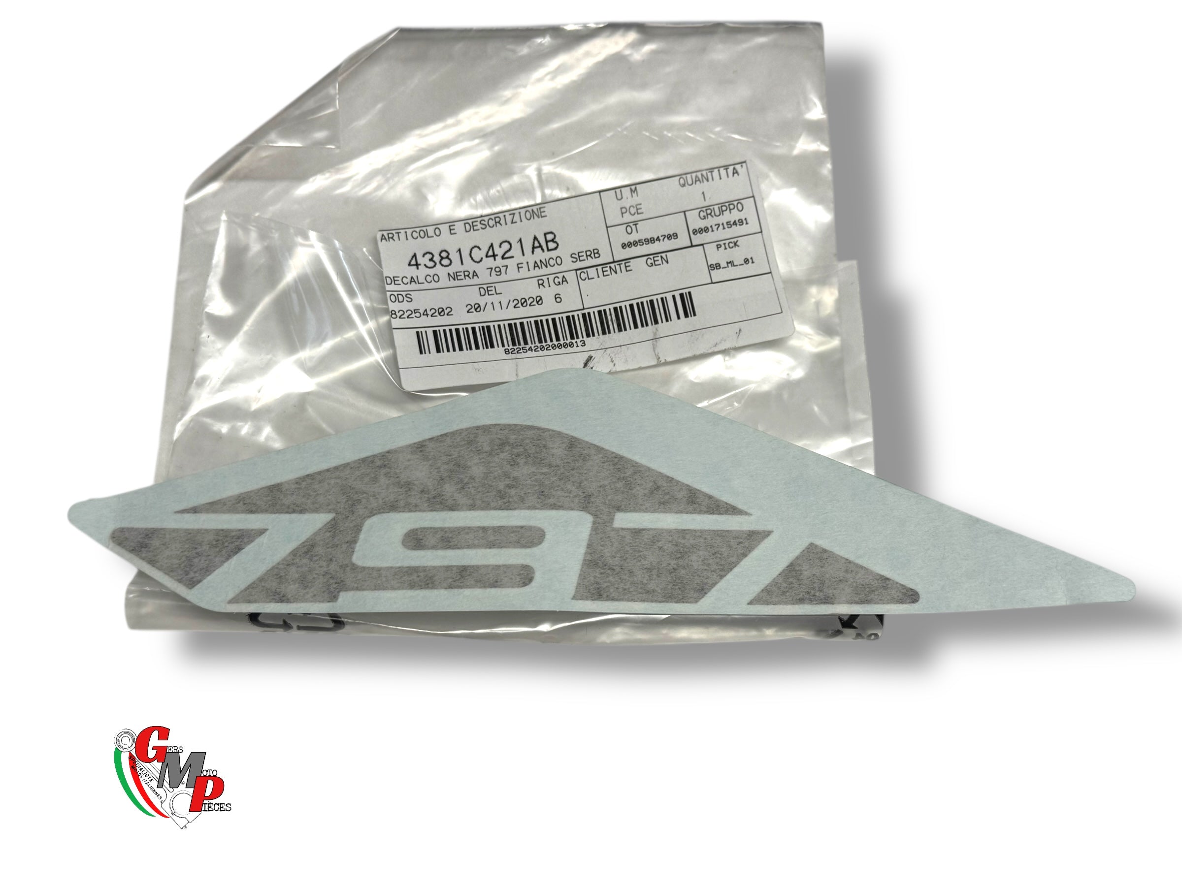 Nueva pegatina Desmoquattro - Ducati