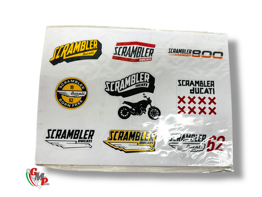 Juego de pegatinas Scrambler a elegir - Ducati