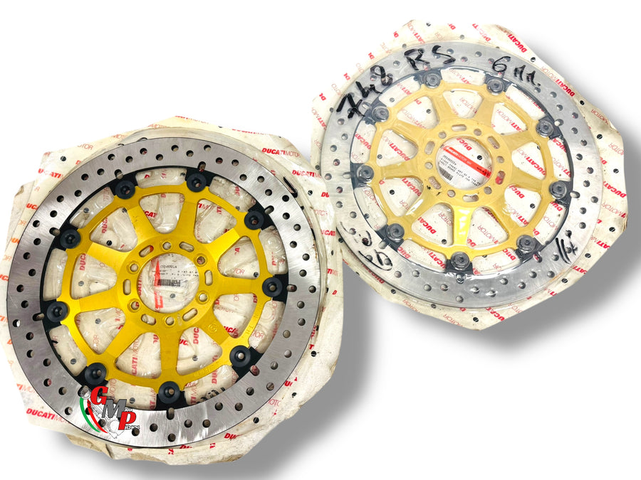 Par de discos de freno NUEVOS 748RS 996RS 998RS - Ducati