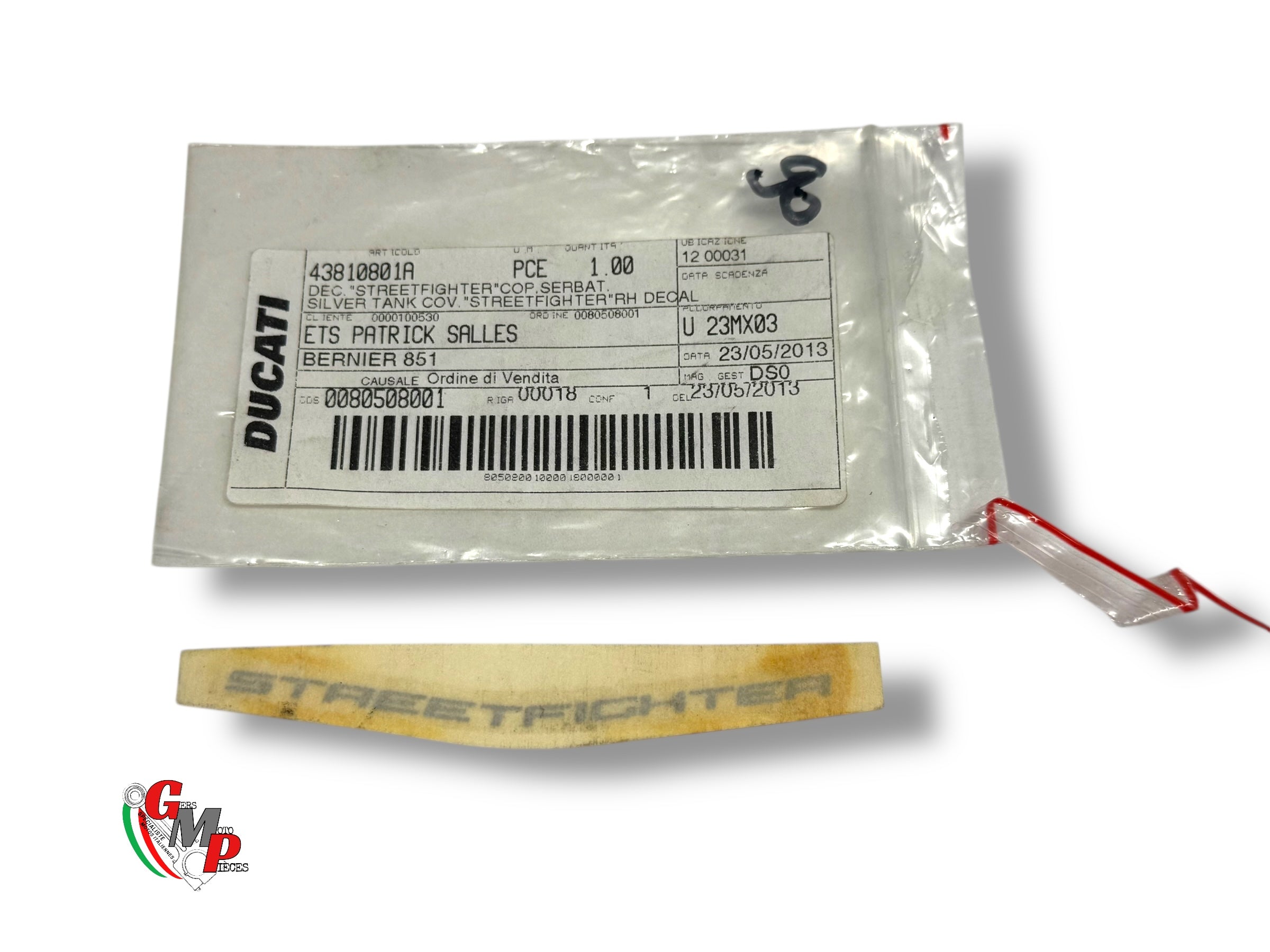 Nueva pegatina Desmoquattro - Ducati