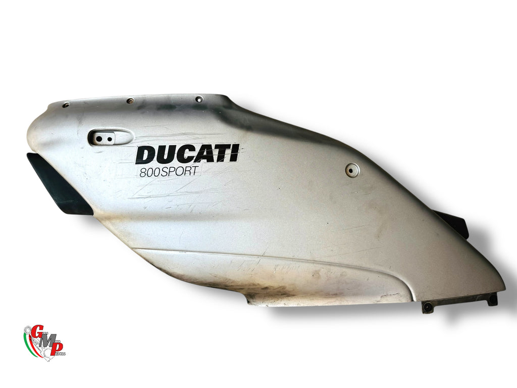 Carenado superior izquierdo gris - Ducati