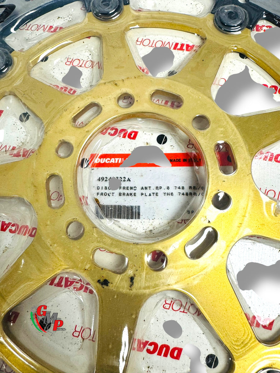 Par de discos de freno NUEVOS 748RS 996RS 998RS - Ducati