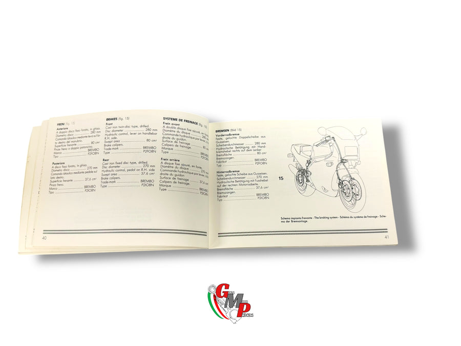 Manual de usuario y de mantenimiento - Ducati 750 Sport