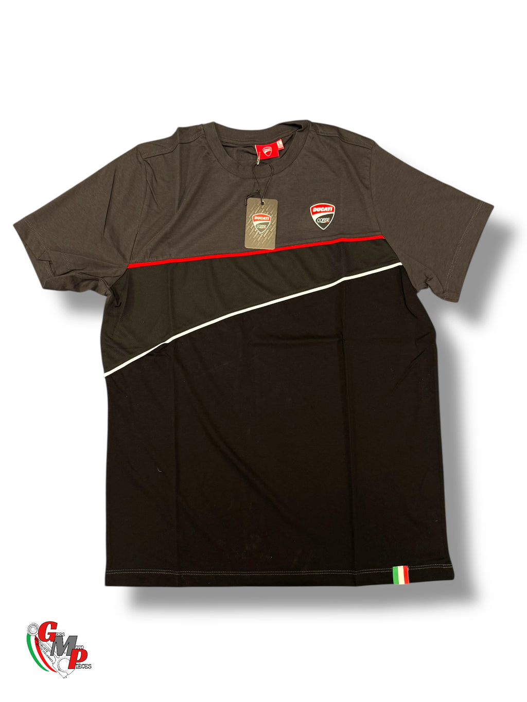 T-shirt Ducati Corse liseret NEUF