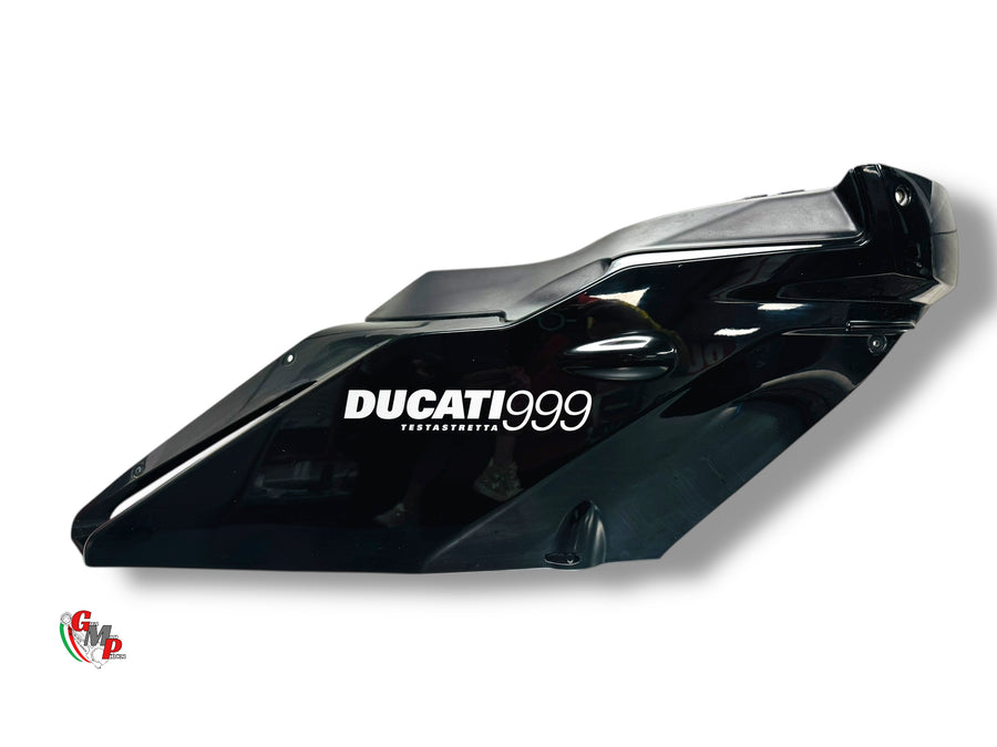 Carenado superior derecho negro brillante original - Ducati
