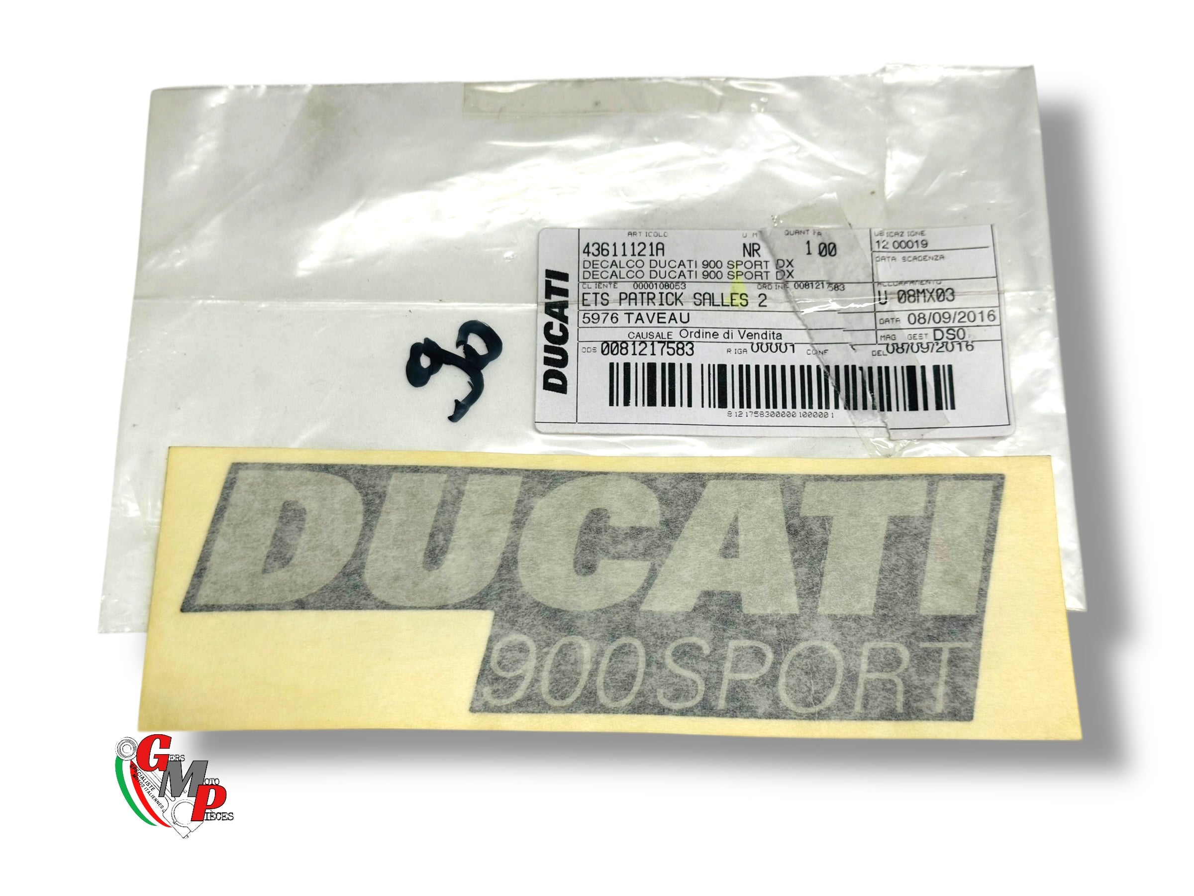 Nueva pegatina Desmoquattro - Ducati