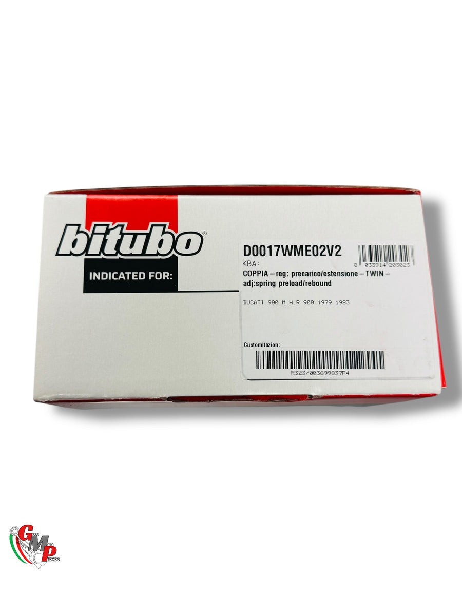 Amortiguador trasero BITUBO WME02 V2 Negro - Ducati 900 MHR 1979 - 1984