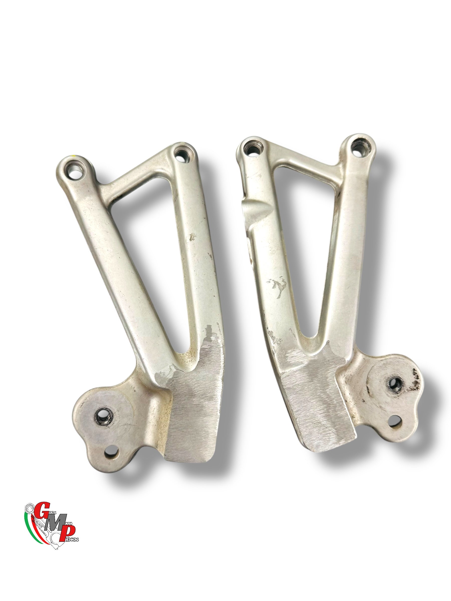 Par de placas de reposapiés para pasajero - Ducati