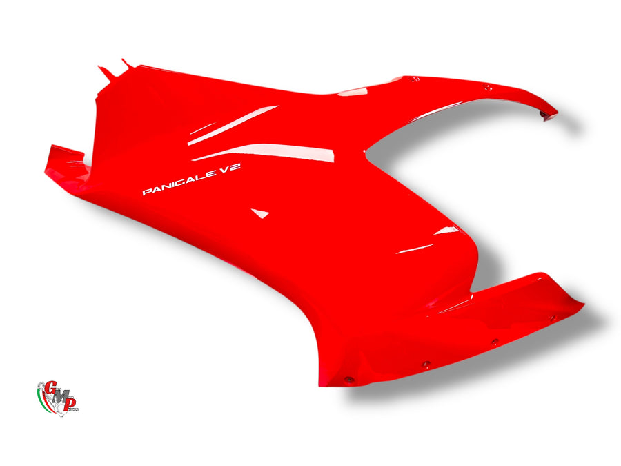 Flan carenado superior izquierdo rojo original - Ducati