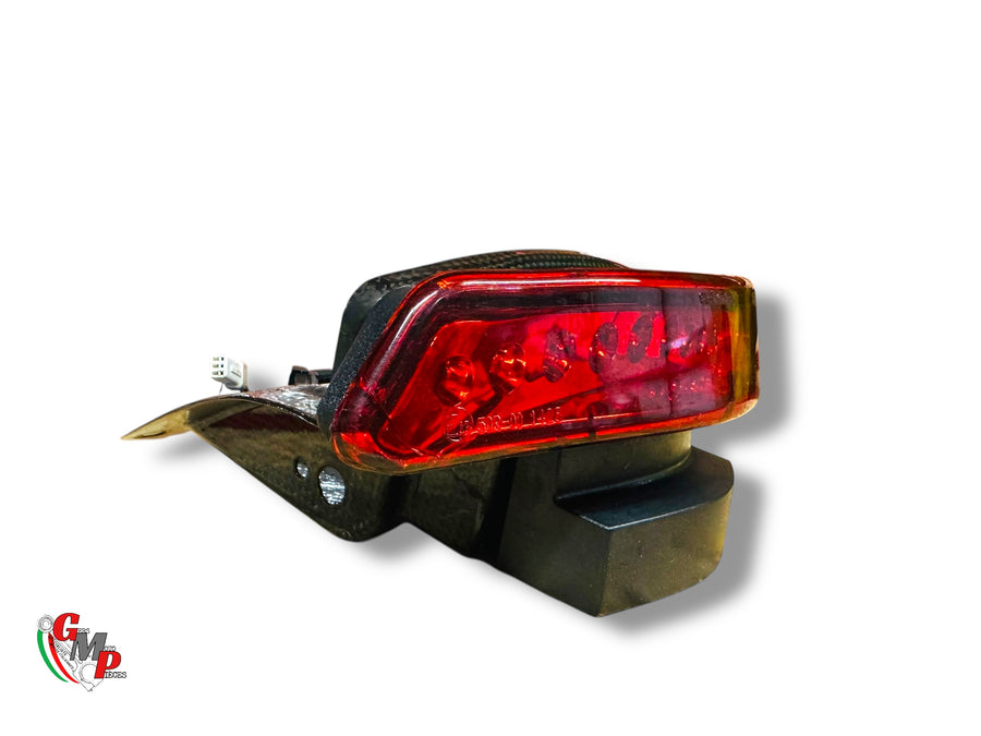 Conjunto luz trasera y soporte de carbono Racing ocasión - Ducati
