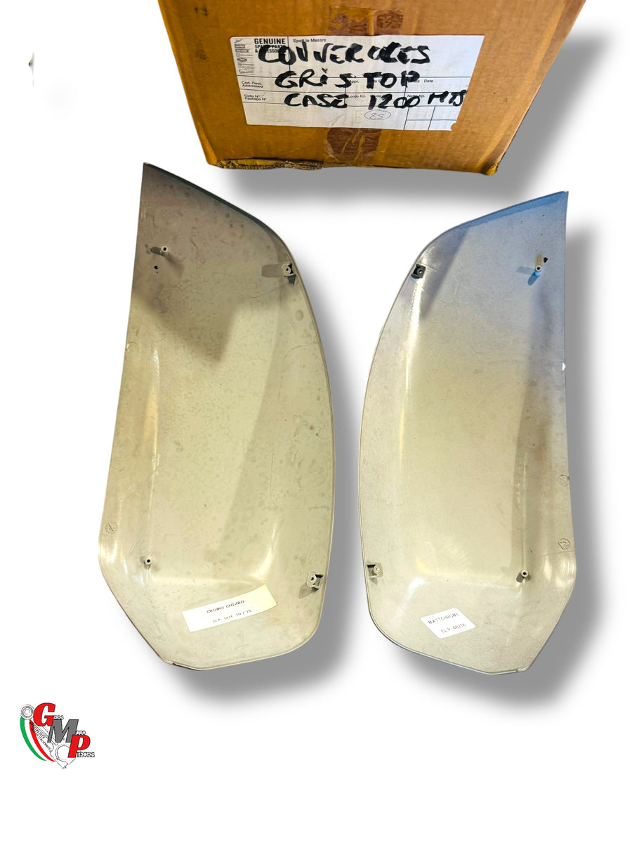 Juego de tapas de maleta Top Case MS1200 - Gris - Ducati