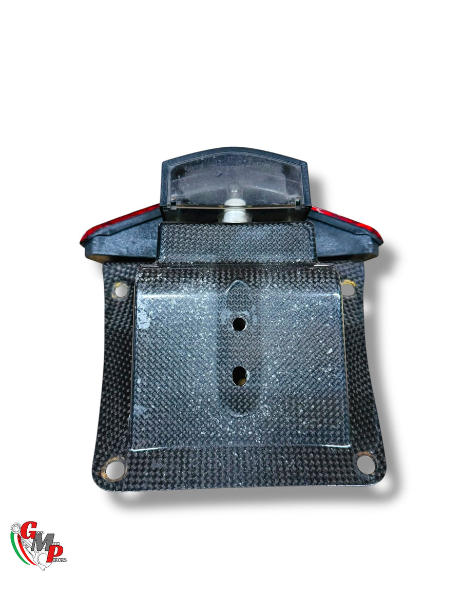 Conjunto luz trasera y soporte de carbono Racing ocasión - Ducati