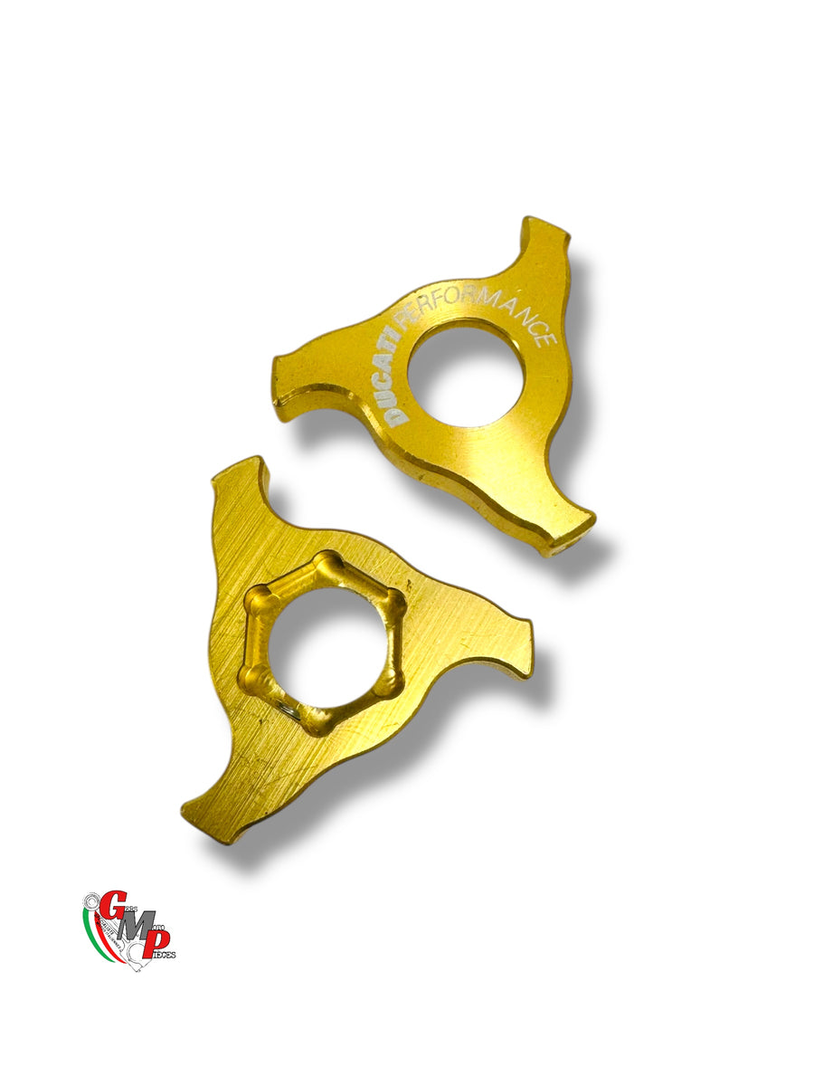 Mando de ajuste de horquilla anodizado oro - Ducati performance