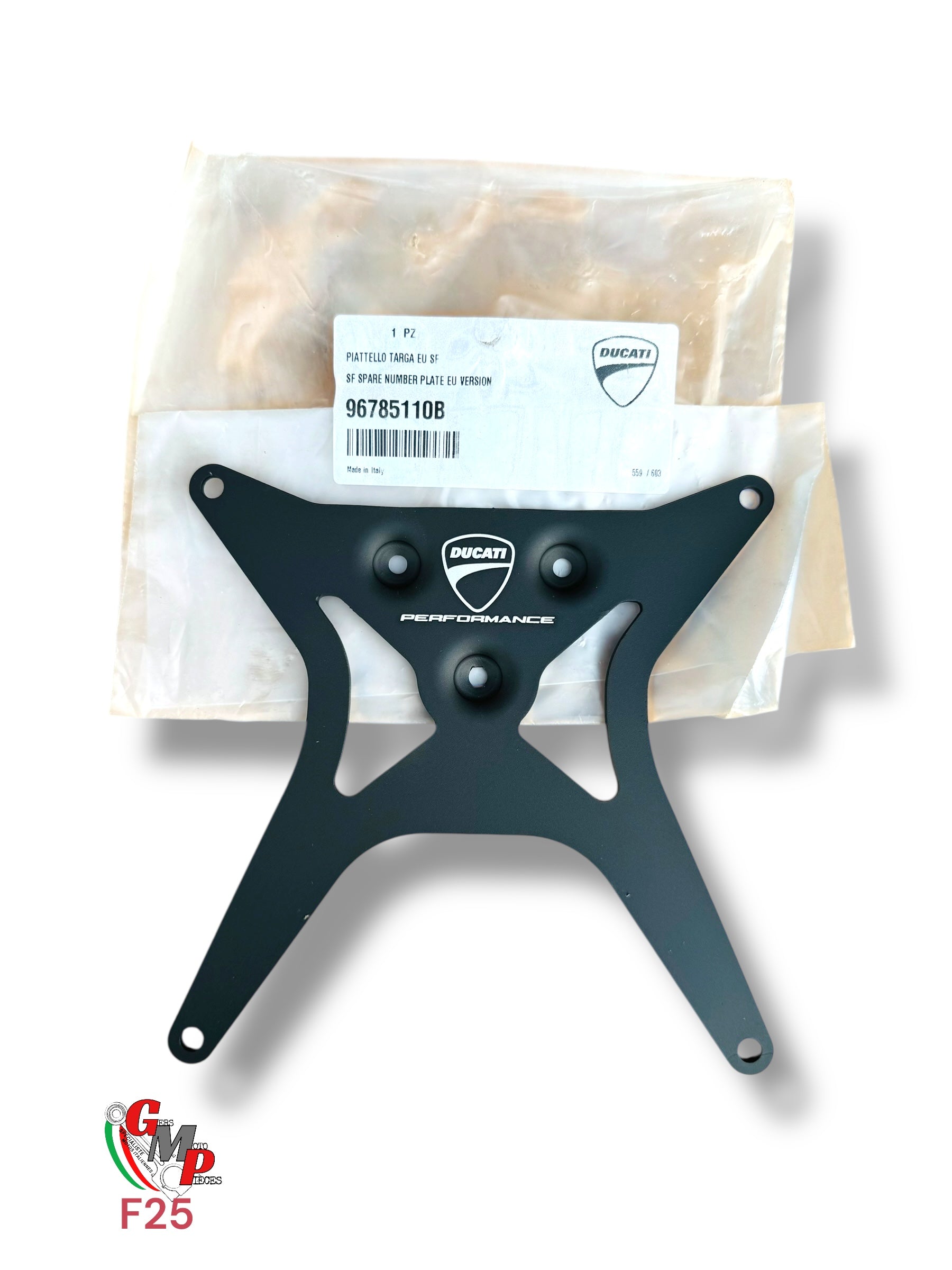 Support plaque immatriculation Ducati Performance - Ducati
