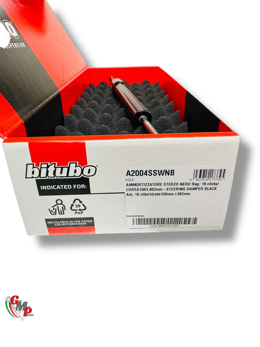 Amortisseur de direction Racing BITUBO NEUF 402mm - Ducati