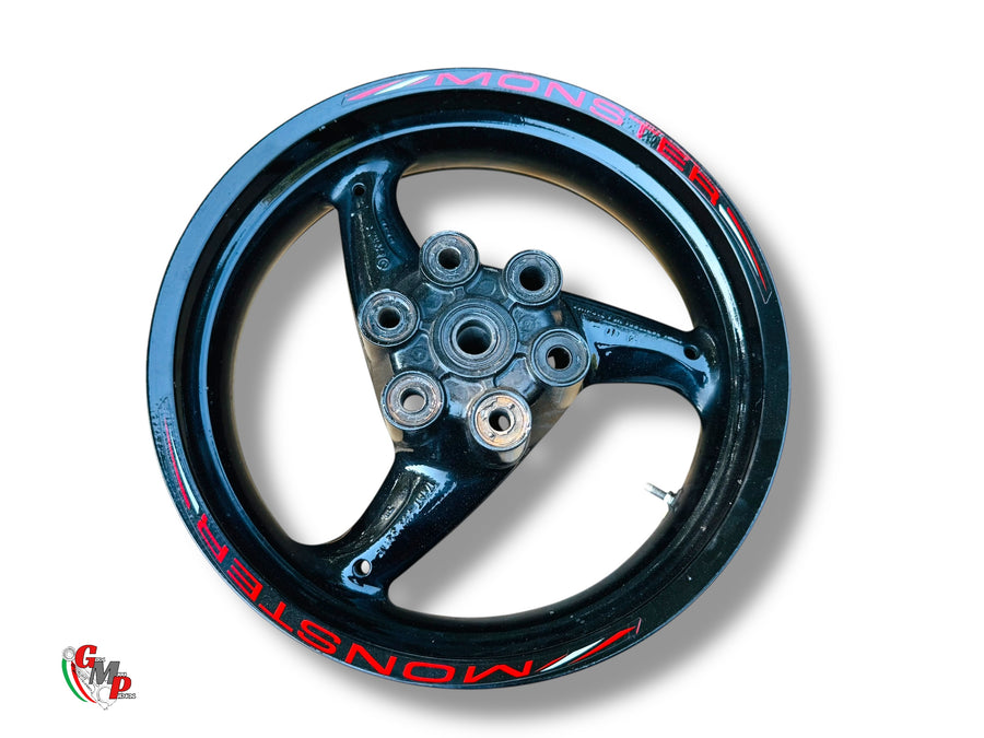 Llanta Trasera Negra 4.5" - Ducati